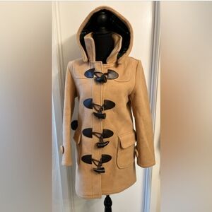 Gloverall Women's Tan Duffle Coat